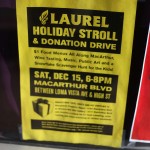 Flyers like this can be found around the neighborhood, helping to promote residents to come out and be supportive and knowledgeable of each other.