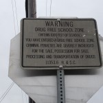 This sign is posted near the corner of Brann and 55th Avenues - which is in close proximity to an elementary school I once attended. In addition to signage like this, I'd imagine that the eyes and voices of the community help in keeping drug activity to a minimum. Katherine Brown -Oakland Voices