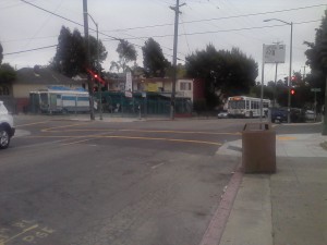 Food Truck and 62 Bus at E 27th and 23rd Ave